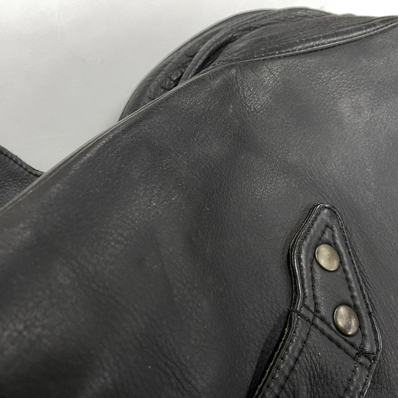 【中古品】【メンズ】 KADOYA カドヤ GOD SPEED 2857 LEATHER RIDERS JACKET ゴッドスピード レザー ライダースジャケット 145-260519-as-15-izu サイズ：M カラー：ブラック 万代Net店