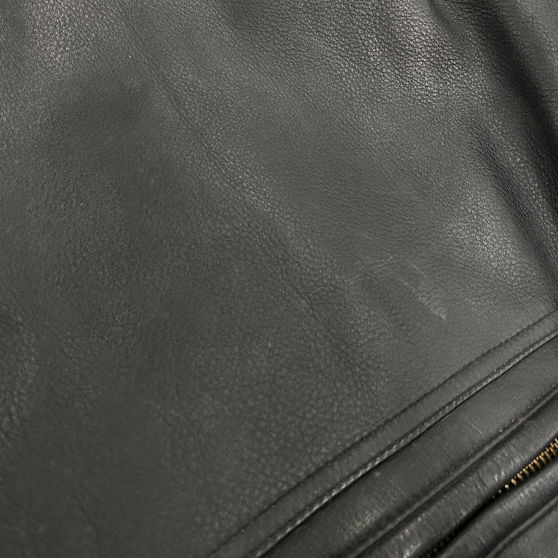 【中古品】【メンズ】 KADOYA カドヤ GOD SPEED 2857 LEATHER RIDERS JACKET ゴッドスピード レザー ライダースジャケット 145-260519-as-15-izu サイズ：M カラー：ブラック 万代Net店