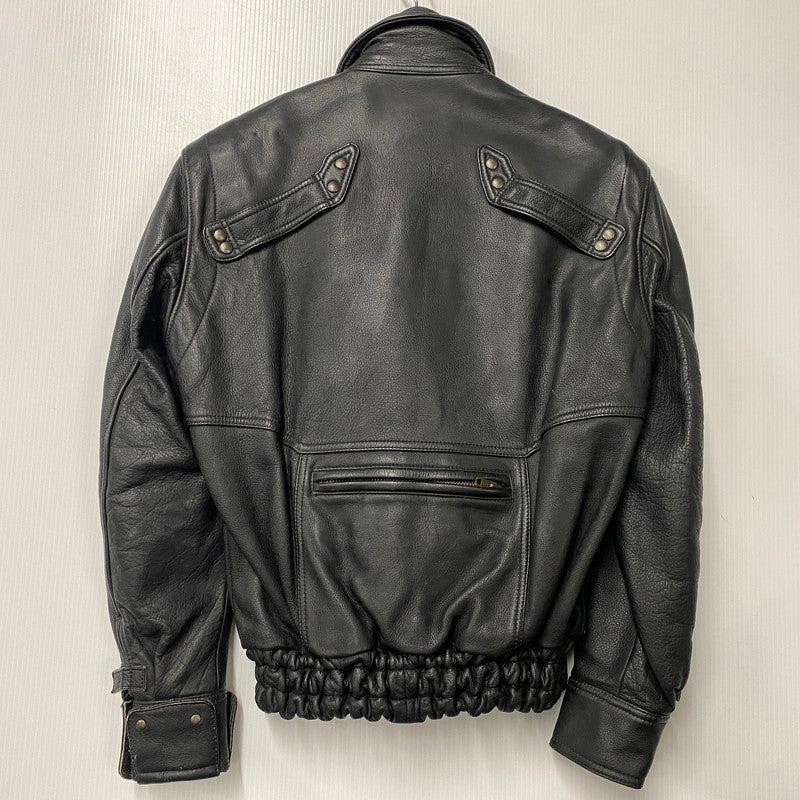 【中古品】【メンズ】 KADOYA カドヤ GOD SPEED 2857 LEATHER RIDERS JACKET ゴッドスピード レザー ライダースジャケット 145-260519-as-15-izu サイズ：M カラー：ブラック 万代Net店