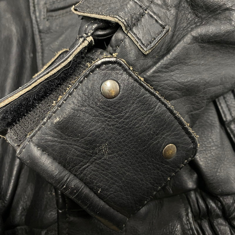 【中古品】【メンズ】 KADOYA カドヤ GOD SPEED 2857 LEATHER RIDERS JACKET ゴッドスピード レザー ライダースジャケット 145-260519-as-15-izu サイズ：M カラー：ブラック 万代Net店