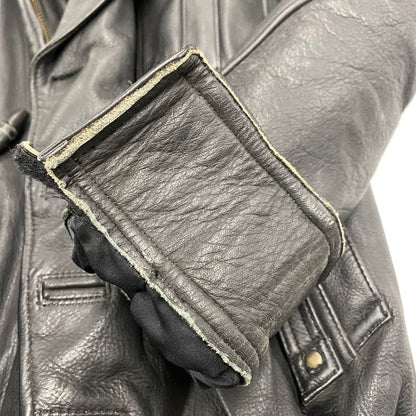 【中古品】【メンズ】 KADOYA カドヤ GOD SPEED 2857 LEATHER RIDERS JACKET ゴッドスピード レザー ライダースジャケット 145-260519-as-15-izu サイズ：M カラー：ブラック 万代Net店