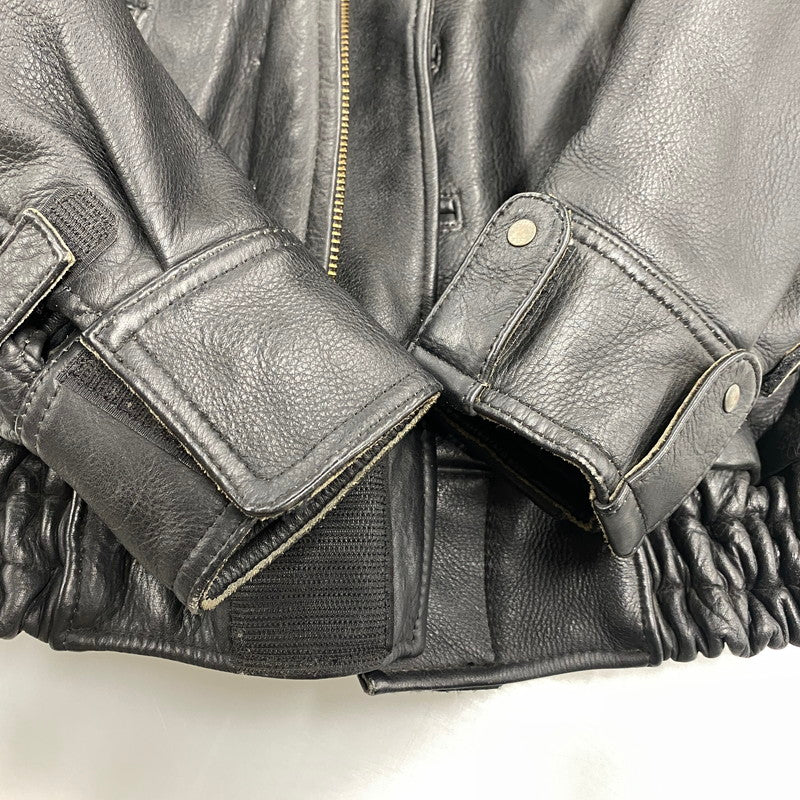 【中古品】【メンズ】 KADOYA カドヤ GOD SPEED 2857 LEATHER RIDERS JACKET ゴッドスピード レザー ライダースジャケット 145-260519-as-15-izu サイズ：M カラー：ブラック 万代Net店