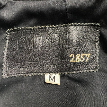 【中古品】【メンズ】 KADOYA カドヤ GOD SPEED 2857 LEATHER RIDERS JACKET ゴッドスピード レザー ライダースジャケット 145-260519-as-15-izu サイズ：M カラー：ブラック 万代Net店