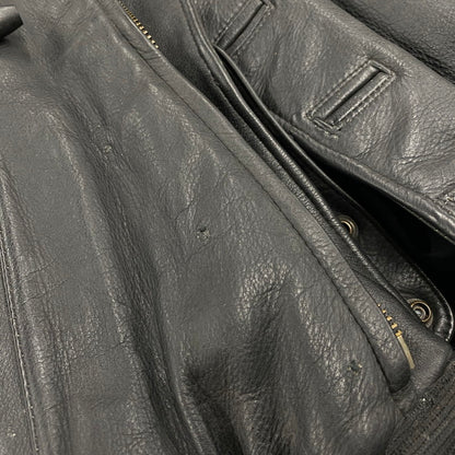 【中古品】【メンズ】 KADOYA カドヤ GOD SPEED 2857 LEATHER RIDERS JACKET ゴッドスピード レザー ライダースジャケット 145-260519-as-15-izu サイズ：M カラー：ブラック 万代Net店