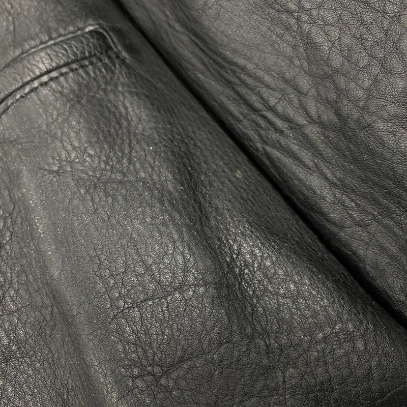 【中古品】【メンズ】 KADOYA カドヤ GOD SPEED 2857 LEATHER RIDERS JACKET ゴッドスピード レザー ライダースジャケット 145-260519-as-15-izu サイズ：M カラー：ブラック 万代Net店
