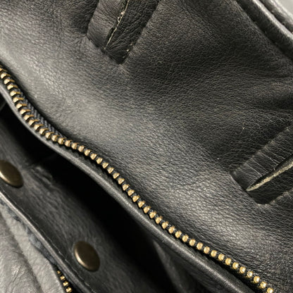 【中古品】【メンズ】 KADOYA カドヤ GOD SPEED 2857 LEATHER RIDERS JACKET ゴッドスピード レザー ライダースジャケット 145-260519-as-15-izu サイズ：M カラー：ブラック 万代Net店
