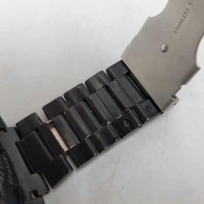 【中古品】【メンズ/レディース】 DIESEL ディーゼル DZ-4309 QUARTZ WATCH クオーツ ウォッチ 腕時計 時計 197-260602-ya-04-izu カラー：ブラック×ゴールド 万代Net店
