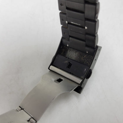 【中古品】【メンズ/レディース】 DIESEL ディーゼル DZ-4309 QUARTZ WATCH クオーツ ウォッチ 腕時計 時計 197-260602-ya-04-izu カラー：ブラック×ゴールド 万代Net店