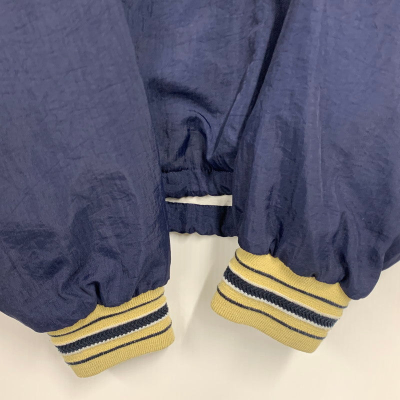 【中古品】【メンズ】 CHAMPION チャンピオン NOTRE DAME 90S IRISH V-NECK NYLON PULLOVER ナイロン プルオーバー アウター 146-260801-yn-10-izu サイズ：XL カラー：ネイビー 万代Net店