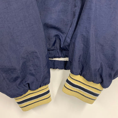 【中古品】【メンズ】 CHAMPION チャンピオン NOTRE DAME 90S IRISH V-NECK NYLON PULLOVER ナイロン プルオーバー アウター 146-260801-yn-10-izu サイズ：XL カラー：ネイビー 万代Net店