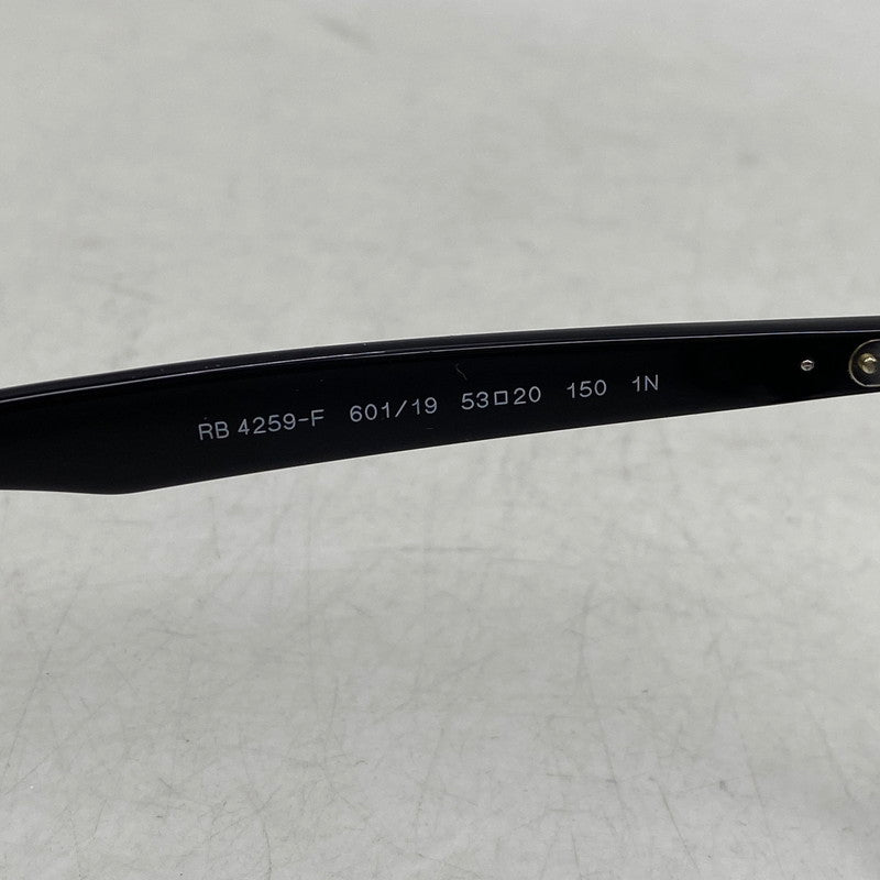 【中古品】【メンズ/レディース】 RAY-BAN レイバン RB4259-F SUNGLASSES サングラス 203-260520-cs-10-izu サイズ：53口20-150 カラー：ブラック×ブルー 万代Net店