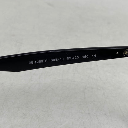 【中古品】【メンズ/レディース】 RAY-BAN レイバン RB4259-F SUNGLASSES サングラス 203-260520-cs-10-izu サイズ：53口20-150 カラー：ブラック×ブルー 万代Net店