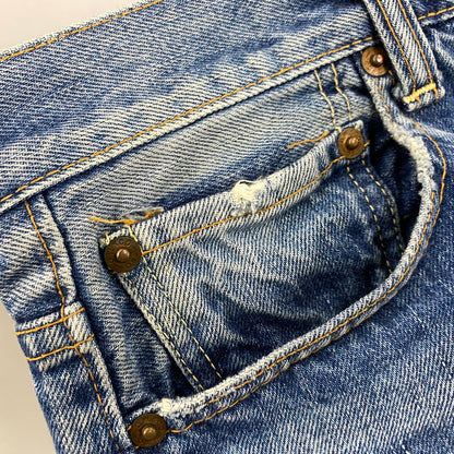 【中古品】【メンズ】 DOUBLE WORKS ダブルワークス ZIPFLY DENIM PANTS ジップ フライ デニム パンツ ボトムス ズボン 156-260527-cs-08-izu サイズ：34 カラー：インディゴ 万代Net店
