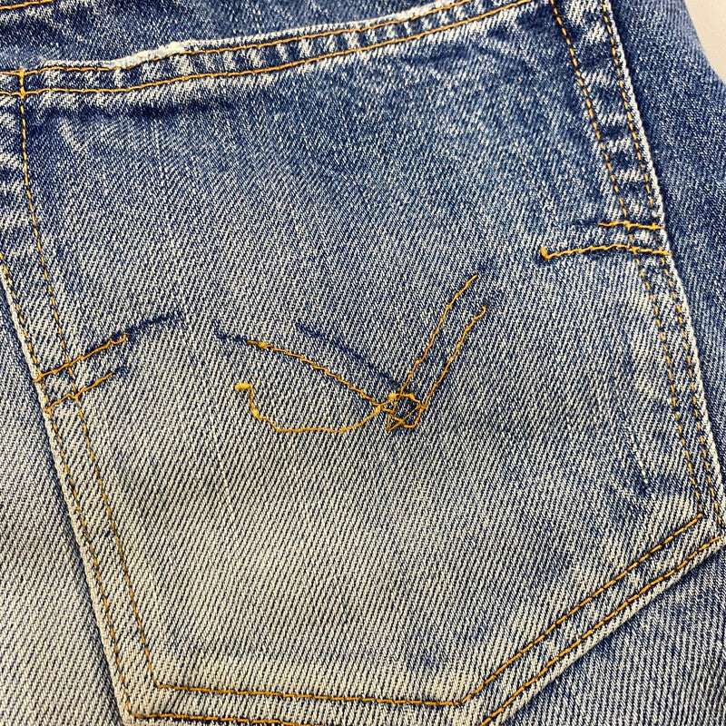 【中古品】【メンズ】 DOUBLE WORKS ダブルワークス ZIPFLY DENIM PANTS ジップ フライ デニム パンツ ボトムス ズボン 156-260527-cs-08-izu サイズ：34 カラー：インディゴ 万代Net店