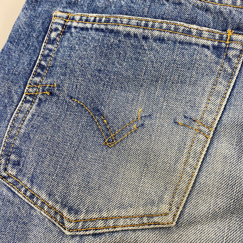 【中古品】【メンズ】 DOUBLE WORKS ダブルワークス ZIPFLY DENIM PANTS ジップ フライ デニム パンツ ボトムス ズボン 156-260527-cs-08-izu サイズ：34 カラー：インディゴ 万代Net店