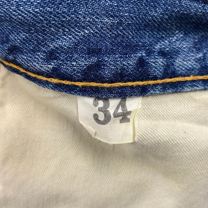 【中古品】【メンズ】 DOUBLE WORKS ダブルワークス ZIPFLY DENIM PANTS ジップ フライ デニム パンツ ボトムス ズボン 156-260527-cs-08-izu サイズ：34 カラー：インディゴ 万代Net店
