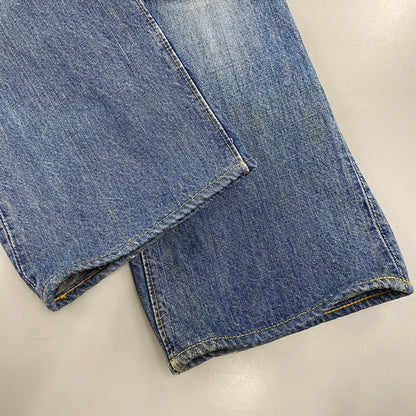 【中古品】【メンズ】 DOUBLE WORKS ダブルワークス ZIPFLY DENIM PANTS ジップ フライ デニム パンツ ボトムス ズボン 156-260527-cs-08-izu サイズ：34 カラー：インディゴ 万代Net店