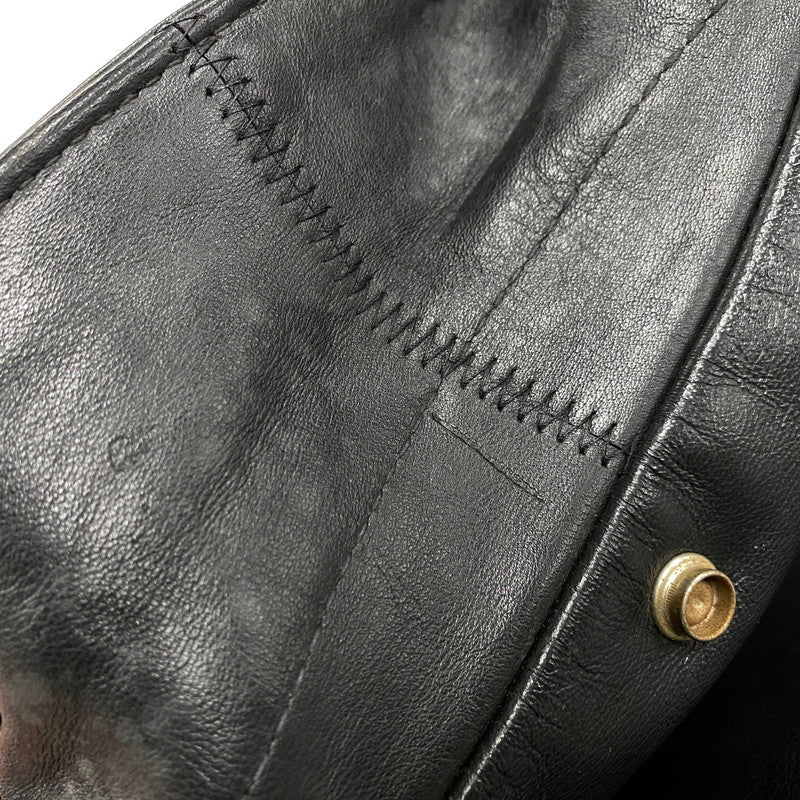 【中古品】【メンズ】 SCHOTT ショット 618H BNDL USA製 80S HORSEHIDE LEATHER DOUBLE RIDERS JACKET ホースハイド レザー ダブル ライダース レザージャケット アウター 145-260520-cs-16-izu サイズ：36 カラー：ブラック 万代Net店