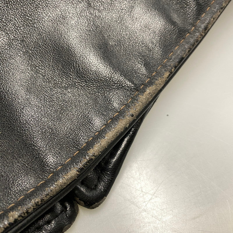 【中古品】【メンズ】 SCHOTT ショット 618H BNDL USA製 80S HORSEHIDE LEATHER DOUBLE RIDERS JACKET ホースハイド レザー ダブル ライダース レザージャケット アウター 145-260520-cs-16-izu サイズ：36 カラー：ブラック 万代Net店