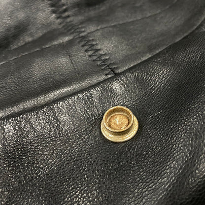 【中古品】【メンズ】 SCHOTT ショット 618H BNDL USA製 80S HORSEHIDE LEATHER DOUBLE RIDERS JACKET ホースハイド レザー ダブル ライダース レザージャケット アウター 145-260520-cs-16-izu サイズ：36 カラー：ブラック 万代Net店
