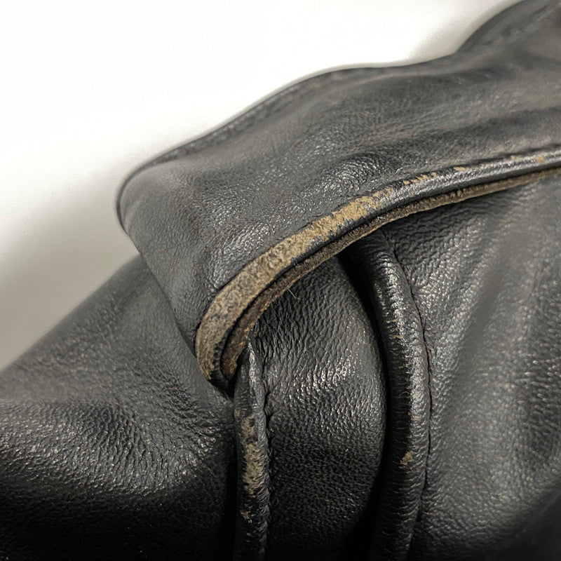【中古品】【メンズ】 SCHOTT ショット 618H BNDL USA製 80S HORSEHIDE LEATHER DOUBLE RIDERS JACKET ホースハイド レザー ダブル ライダース レザージャケット アウター 145-260520-cs-16-izu サイズ：36 カラー：ブラック 万代Net店