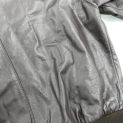 【中古品】【メンズ】 SUB URBAN サブアーバン 90S COW LEATHER BLOUSON JACKET カウ レザー ブルゾン ジャケット アウター 146-260527-cs-10-izu サイズ：L カラー：ブラウン 万代Net店