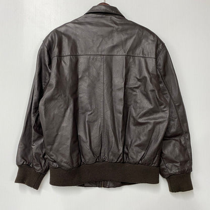 【中古品】【メンズ】 SUB URBAN サブアーバン 90S COW LEATHER BLOUSON JACKET カウ レザー ブルゾン ジャケット アウター 146-260527-cs-10-izu サイズ：L カラー：ブラウン 万代Net店