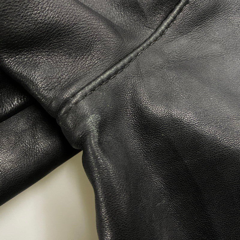 【中古品】【メンズ】 VANSON バンソン USA製 LEATHER RIDERS PANTS レザー ライダース パンツ ボトムス ズボン 156-260520-cs-17-izu サイズ：30 カラー：ブラック 万代Net店
