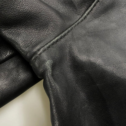 【中古品】【メンズ】 VANSON バンソン USA製 LEATHER RIDERS PANTS レザー ライダース パンツ ボトムス ズボン 156-260520-cs-17-izu サイズ：30 カラー：ブラック 万代Net店