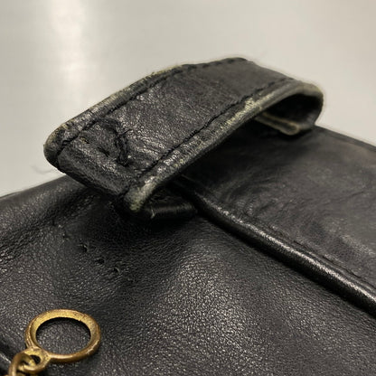 【中古品】【メンズ】 VANSON バンソン USA製 LEATHER RIDERS PANTS レザー ライダース パンツ ボトムス ズボン 156-260520-cs-17-izu サイズ：30 カラー：ブラック 万代Net店
