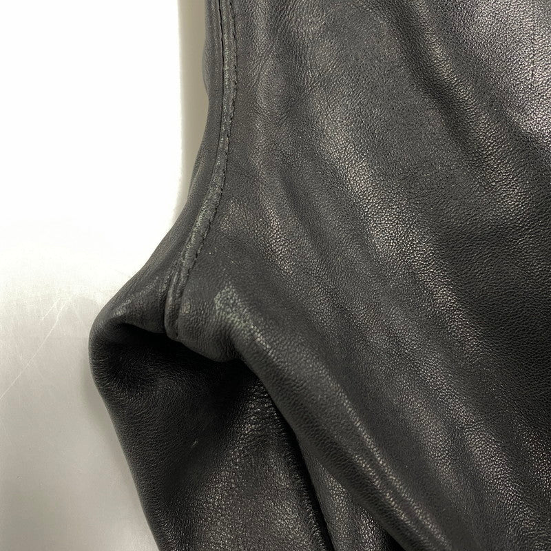 【中古品】【メンズ】 VANSON バンソン USA製 LEATHER RIDERS PANTS レザー ライダース パンツ ボトムス ズボン 156-260520-cs-17-izu サイズ：30 カラー：ブラック 万代Net店