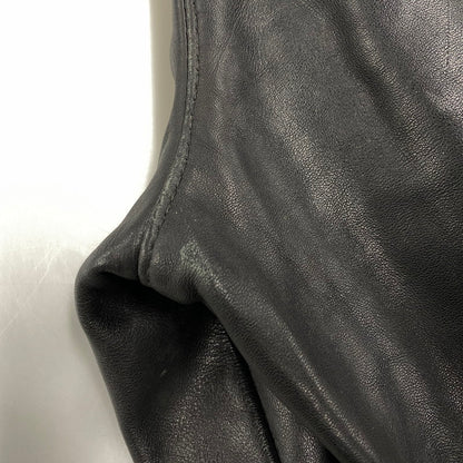 【中古品】【メンズ】 VANSON バンソン USA製 LEATHER RIDERS PANTS レザー ライダース パンツ ボトムス ズボン 156-260520-cs-17-izu サイズ：30 カラー：ブラック 万代Net店