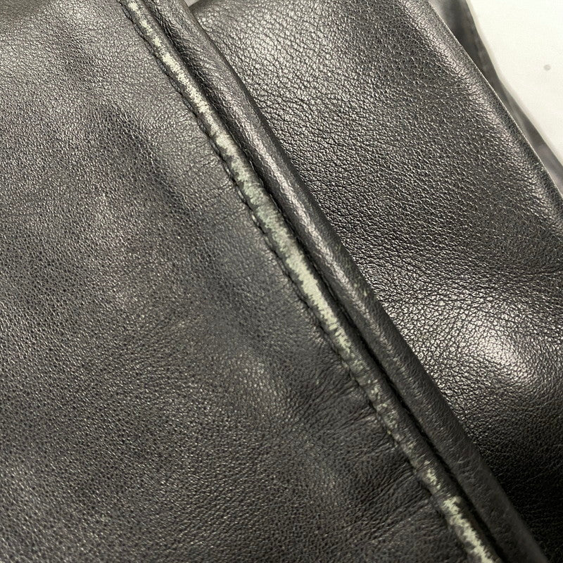 【中古品】【メンズ】 VANSON バンソン USA製 LEATHER RIDERS PANTS レザー ライダース パンツ ボトムス ズボン 156-260520-cs-17-izu サイズ：30 カラー：ブラック 万代Net店