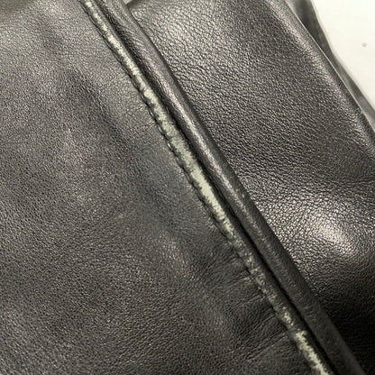 【中古品】【メンズ】 VANSON バンソン USA製 LEATHER RIDERS PANTS レザー ライダース パンツ ボトムス ズボン 156-260520-cs-17-izu サイズ：30 カラー：ブラック 万代Net店
