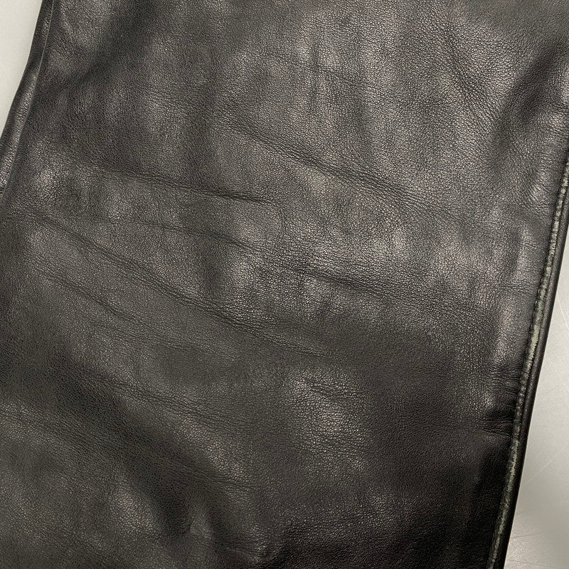 【中古品】【メンズ】 VANSON バンソン USA製 LEATHER RIDERS PANTS レザー ライダース パンツ ボトムス ズボン 156-260520-cs-17-izu サイズ：30 カラー：ブラック 万代Net店