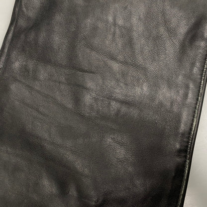 【中古品】【メンズ】 VANSON バンソン USA製 LEATHER RIDERS PANTS レザー ライダース パンツ ボトムス ズボン 156-260520-cs-17-izu サイズ：30 カラー：ブラック 万代Net店
