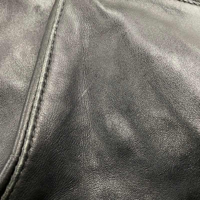 【中古品】【メンズ】 VANSON バンソン USA製 LEATHER RIDERS PANTS レザー ライダース パンツ ボトムス ズボン 156-260520-cs-17-izu サイズ：30 カラー：ブラック 万代Net店