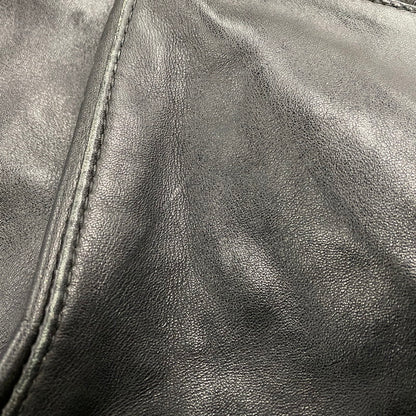 【中古品】【メンズ】 VANSON バンソン USA製 LEATHER RIDERS PANTS レザー ライダース パンツ ボトムス ズボン 156-260520-cs-17-izu サイズ：30 カラー：ブラック 万代Net店