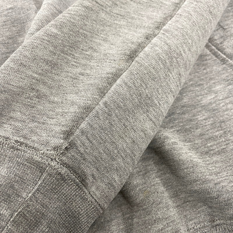 【現状渡し品】【メンズ】 OLD STUSSY オールドステューシー 紺タグ SUPER STUSSY HOODED SWEATSHIRT スーパー ステューシー フーデッド スウェットシャツ トップス 長袖 142-260521-ya-07-izu サイズ：S カラー：グレー 万代Net店