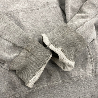 【現状渡し品】【メンズ】 OLD STUSSY オールドステューシー 紺タグ SUPER STUSSY HOODED SWEATSHIRT スーパー ステューシー フーデッド スウェットシャツ トップス 長袖 142-260521-ya-07-izu サイズ：S カラー：グレー 万代Net店