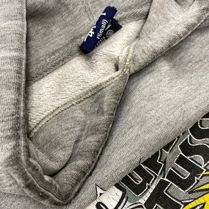 【現状渡し品】【メンズ】 OLD STUSSY オールドステューシー 紺タグ SUPER STUSSY HOODED SWEATSHIRT スーパー ステューシー フーデッド スウェットシャツ トップス 長袖 142-260521-ya-07-izu サイズ：S カラー：グレー 万代Net店