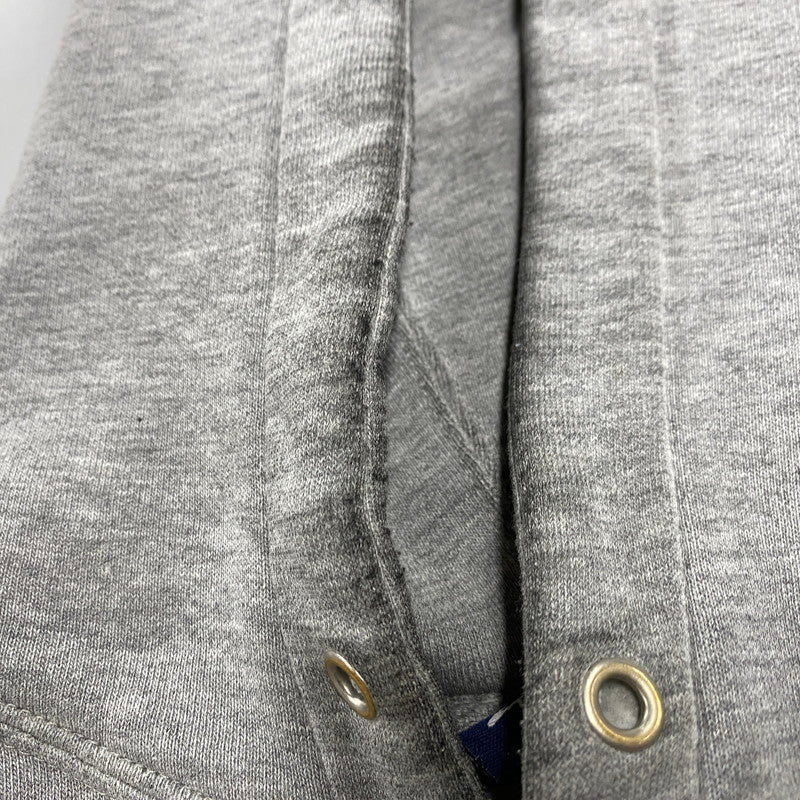 【現状渡し品】【メンズ】 OLD STUSSY オールドステューシー 紺タグ SUPER STUSSY HOODED SWEATSHIRT スーパー ステューシー フーデッド スウェットシャツ トップス 長袖 142-260521-ya-07-izu サイズ：S カラー：グレー 万代Net店