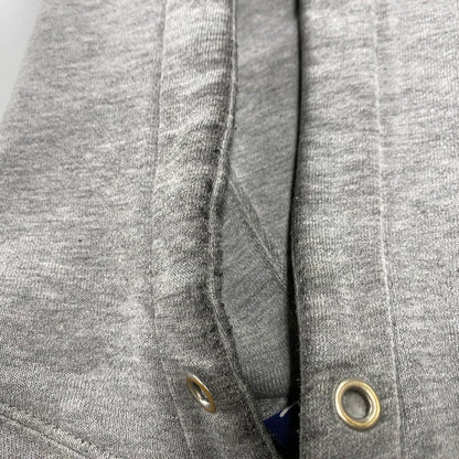 【現状渡し品】【メンズ】 OLD STUSSY オールドステューシー 紺タグ SUPER STUSSY HOODED SWEATSHIRT スーパー ステューシー フーデッド スウェットシャツ トップス 長袖 142-260521-ya-07-izu サイズ：S カラー：グレー 万代Net店