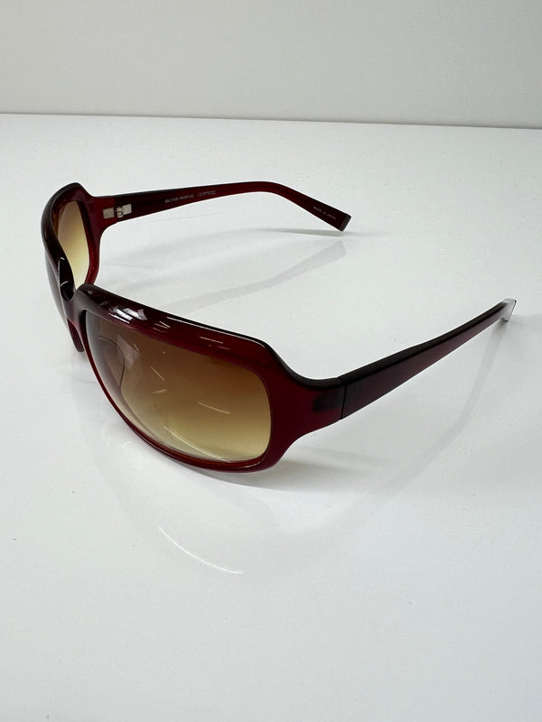 【現状渡し品】【メンズ】 OLIVER PEOPLES オリバーピープルズ Bella-Donna-P ベラドンナ サングラス アイウェア アクセサリー 178-260704-kk-01-hon サイズ：64ロ17-120 カラー：レッド 万代Net店
