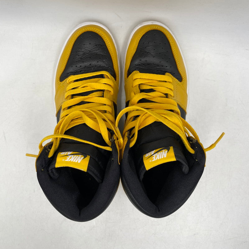 【中古品】【メンズ】 NIKE ナイキ 555088-701 AIR JORDAN 1 HIGH OG エア ジョーダン ワン ハイ オージー スニーカー シューズ 靴 160-260527-cs-11-izu サイズ：27cm カラー：POLLEN/WHITE-BLACK 万代Net店