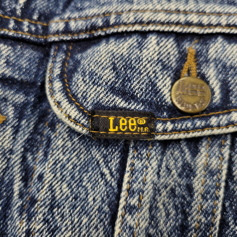 【中古品】【メンズ】 LEE リー PATD-153438 80S DENIM JACKET デニム ジャケット アウター 146-260522-cs-19-izu サイズ：L カラー：インディゴ 万代Net店
