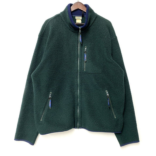 【中古品】【メンズ】 L.L.BEAN エルエルビーン 90S FLEECE JACKET フリース ジャケット アウター 146-260527-cs-09-izu サイズ：不明 カラー：グリーン 万代Net店