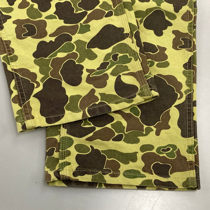 【中古品】【メンズ】 CARHARTT WIP カーハートダブリューアイピー I033896 DUCK SINGLEKNEE PANT ダック シングルニー パンツ ボトムス 153-260522-kh-08-izu サイズ：S カラー：マルチ 万代Net店
