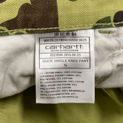 【中古品】【メンズ】 CARHARTT WIP カーハートダブリューアイピー I033896 DUCK SINGLEKNEE PANT ダック シングルニー パンツ ボトムス 153-260522-kh-08-izu サイズ：S カラー：マルチ 万代Net店