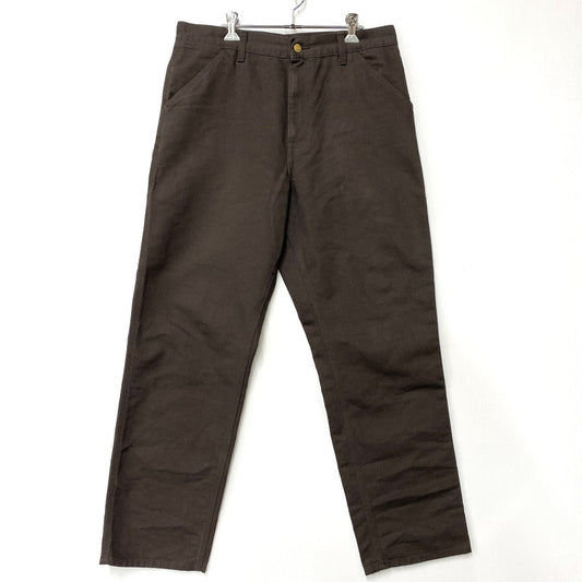 【中古品】【メンズ】 CARHARTT WIP カーハートダブリューアイピー I031497 SINGLE KNEE PANT シングル ニー パンツ ボトムス 153-260522-kh-07-izu サイズ：32×32 カラー：ブラウン 万代Net店